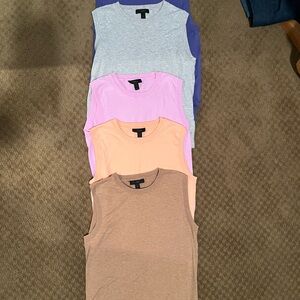 Vibrant Crewneck J. crew sweater vests PINK XS